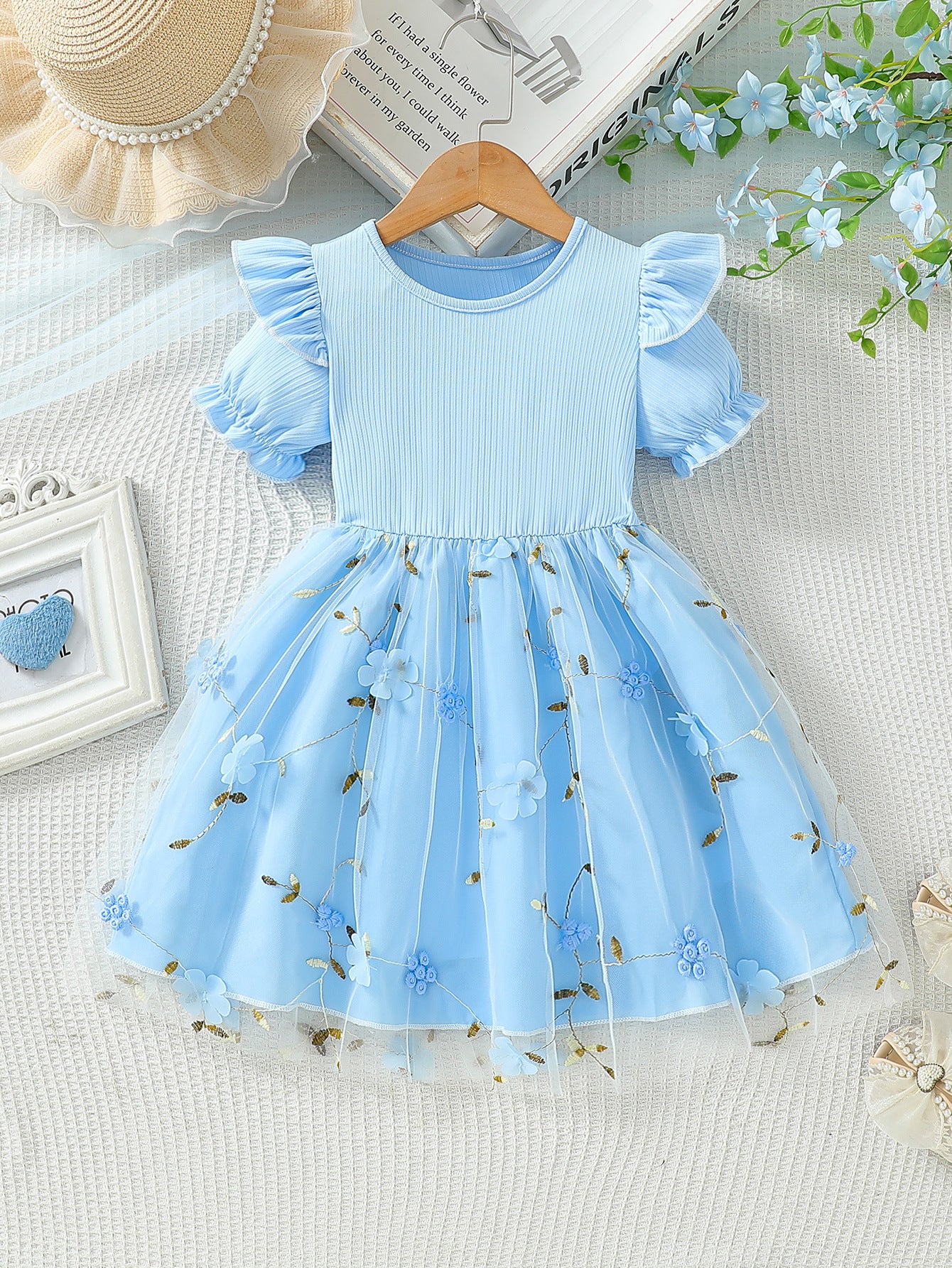 Children's Summer Clothes Princess Skirt Infant Mesh Children's Dress