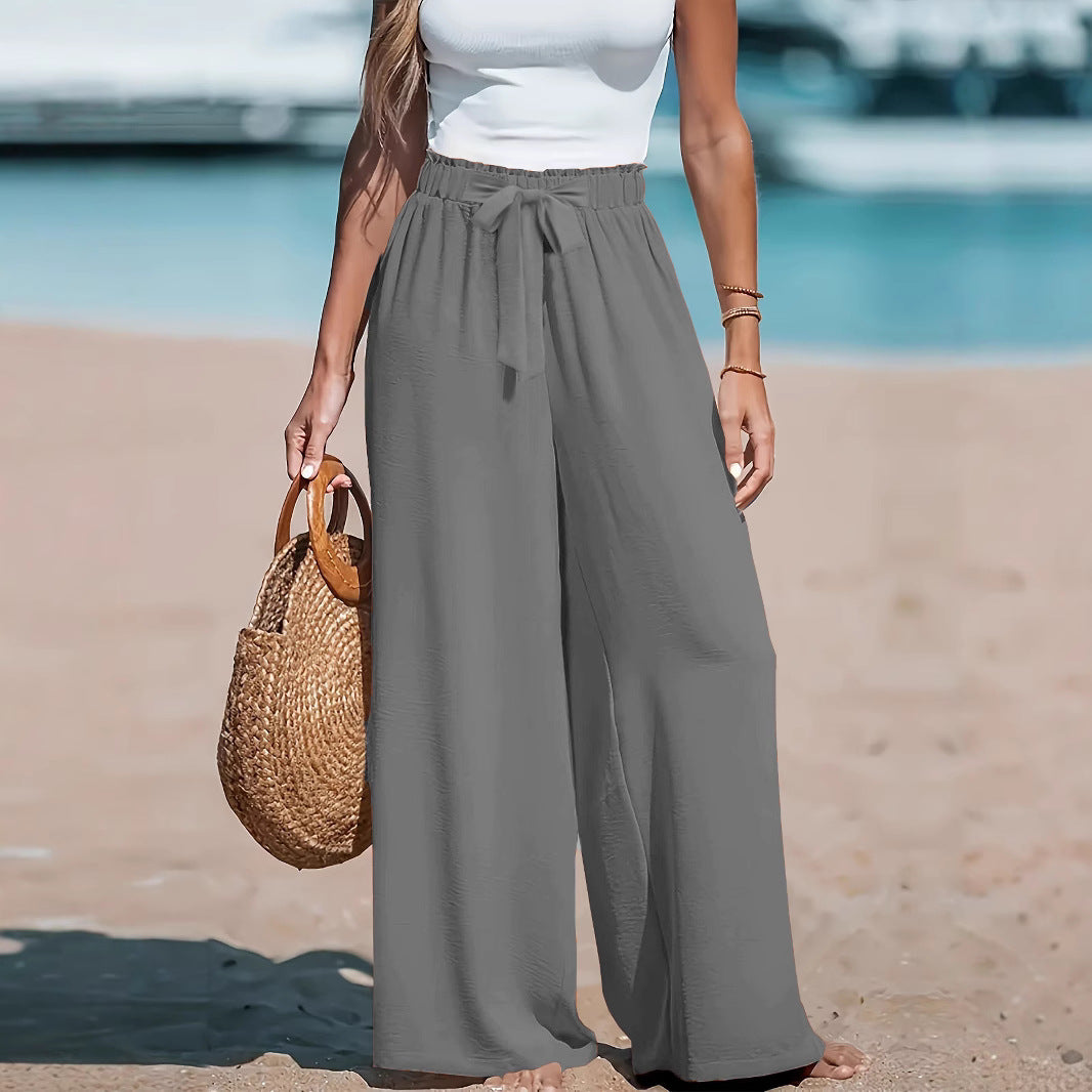Stylish Women's Trousers Comfortable Wide Leg Pants