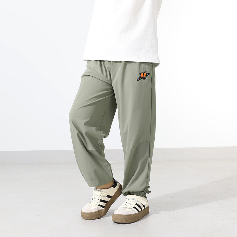 Children's Korean Style Outdoor Trousers Big Breathable Children's Pants