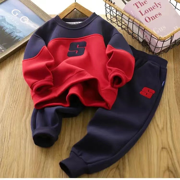 Children's Sweater Clothing Spring Clothes Sporty Pants Children's Suit
