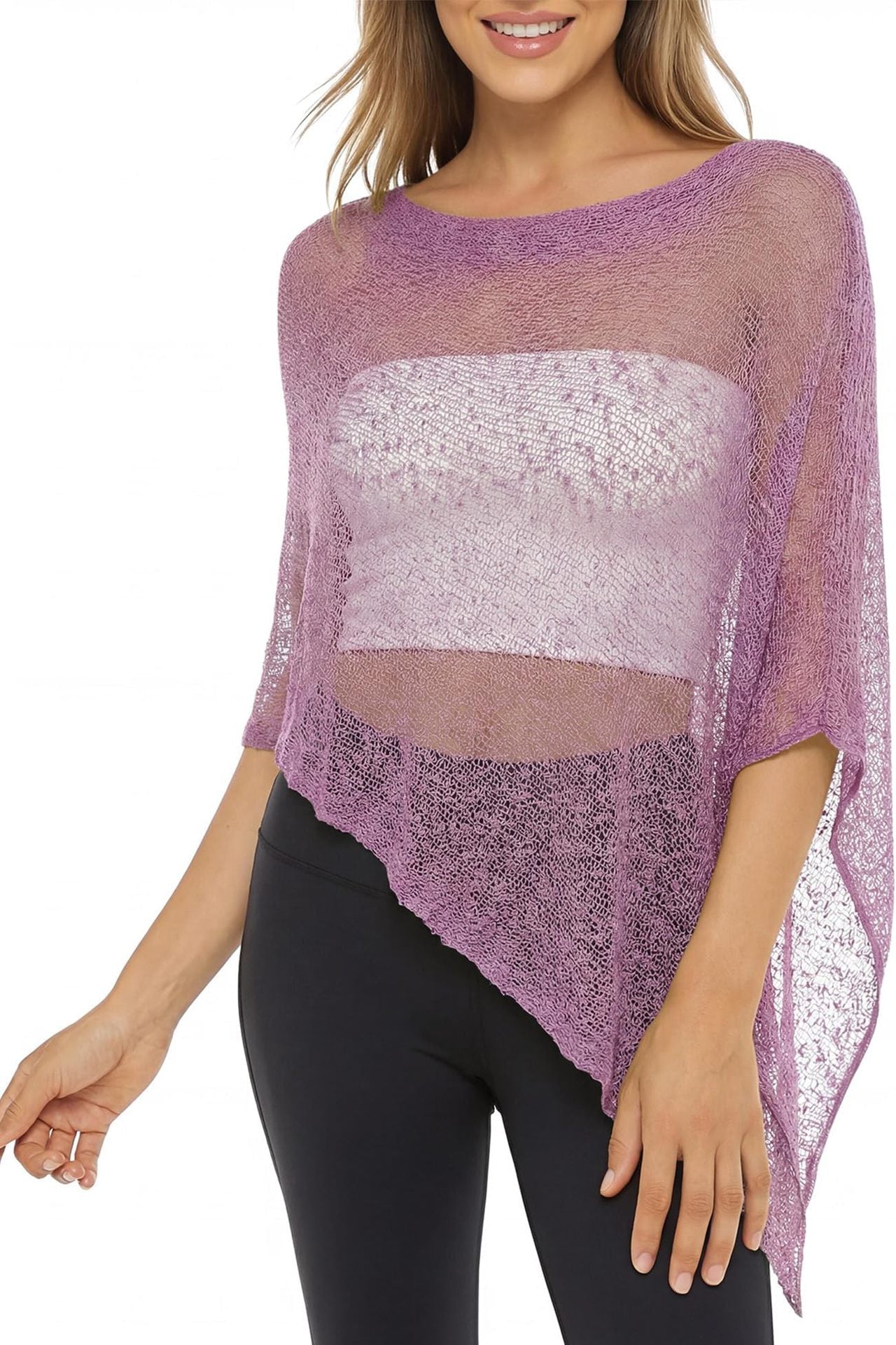 Women's Shawl Sun Protection Loose Idle Thin Ice Silk Lace Shirt, Chiffon Shirt