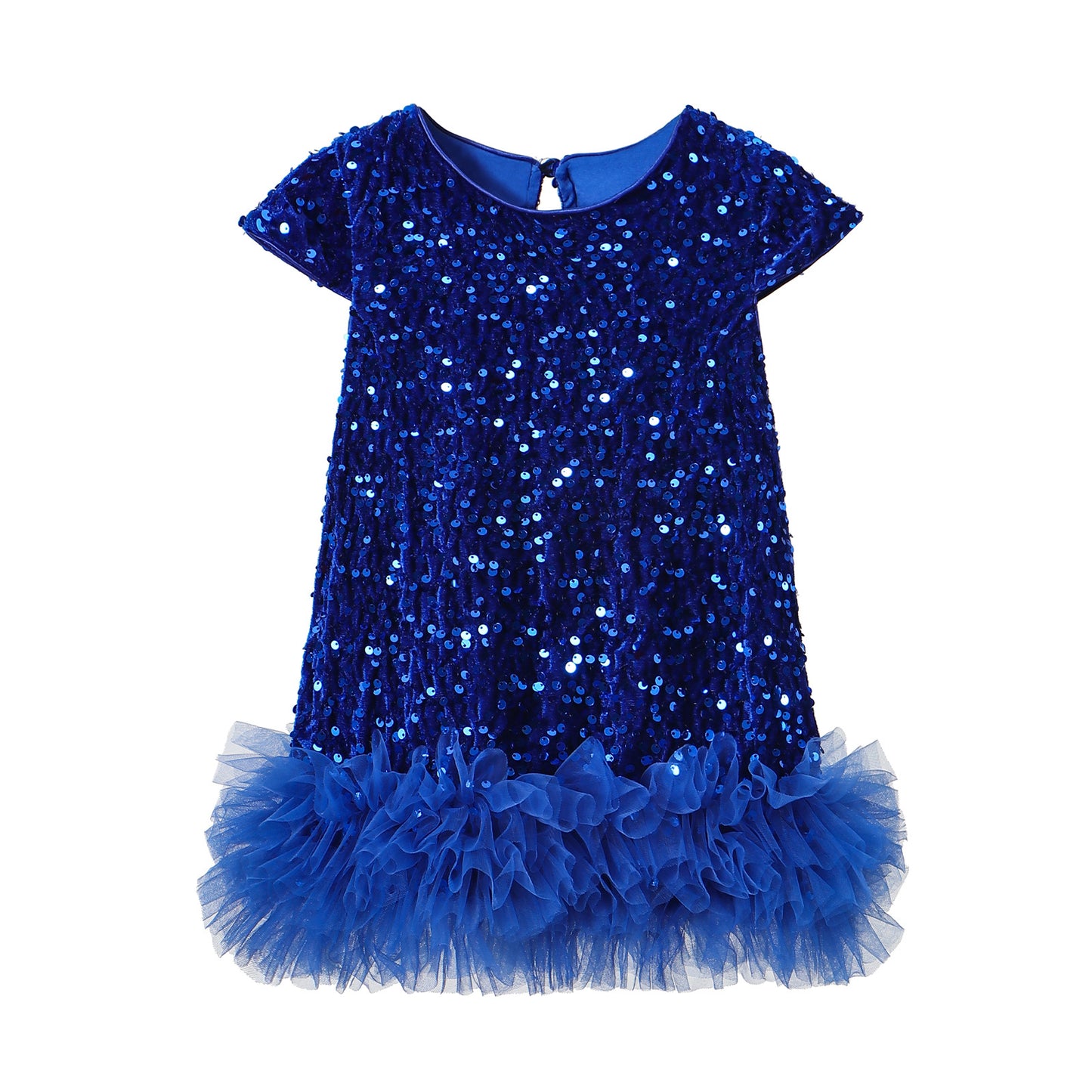 Children's Leaf Clothing Vest Sequin Gauze Fashionable Princess Children's Dress