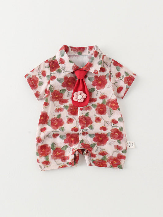For Babies First Month Old Days Jumpsuit Cute Fashionable Romper Jumpsuit, Climbing Suit