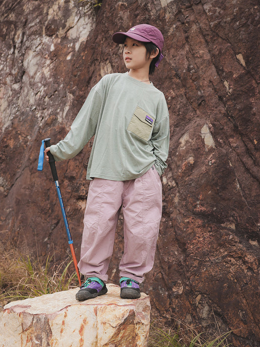 Children's With Broken Size Of Off Spring Mountain Outdoor Style Casual Children's Pants