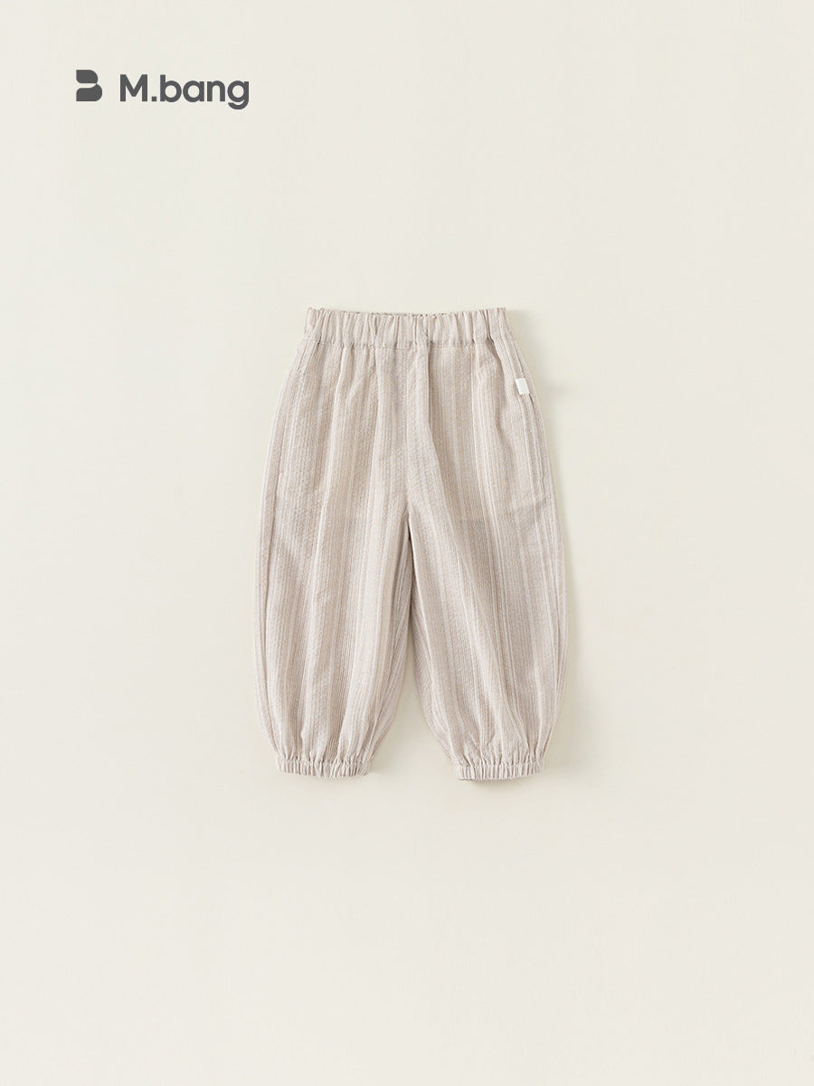 Children's Outer Wear Thin Casual Simplicity Ankle Banded Boys Solid Color Children's Pants