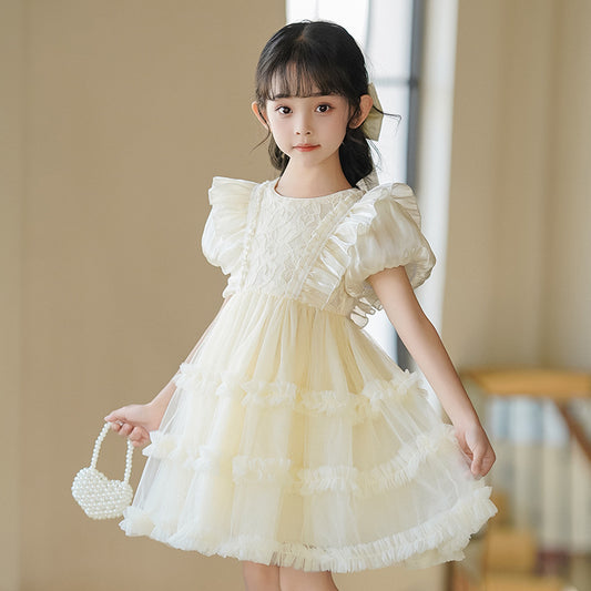 Summer Birthday Formal Western Style Lolita Children's Dress