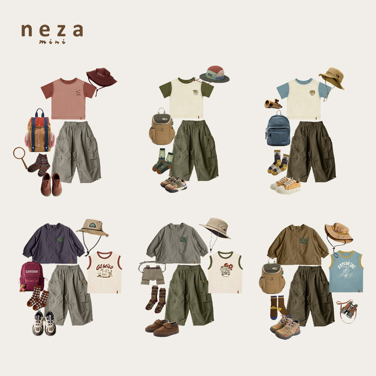Children's Breeze Overalls Boy Summer Thin Casual Lightweight Children's Pants