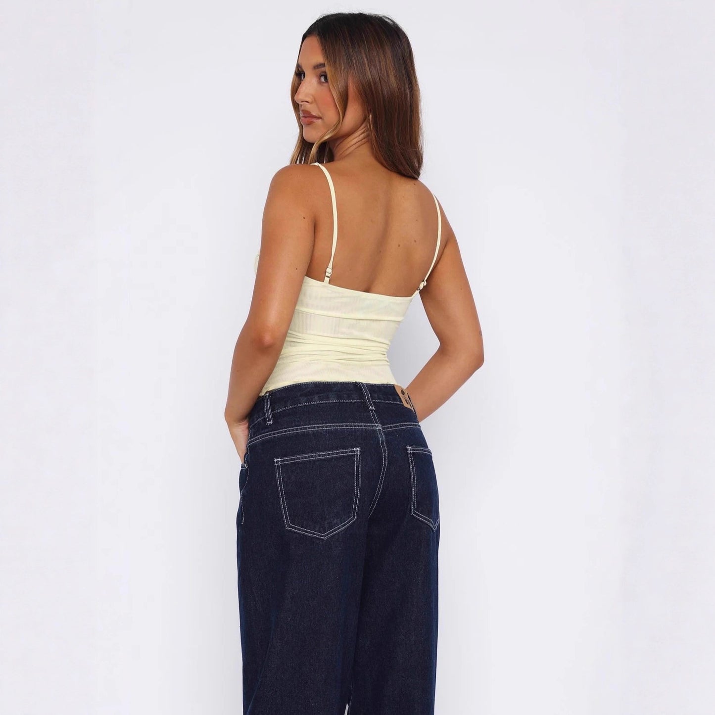 Women's Autumn Fashion Sexy Lace Backless Tube Small Vest/suspenders/tube Top