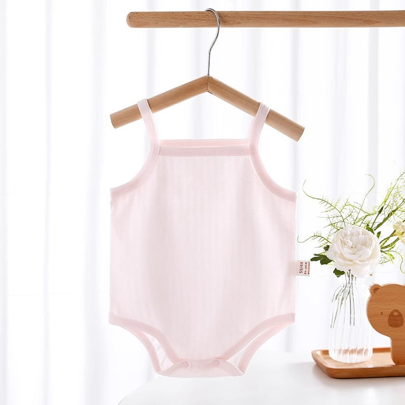 Women's & Men's Thin Sleeveless Breathable Sling Tank Tops Triangle Rompers Jumpsuit, Climbing Suit