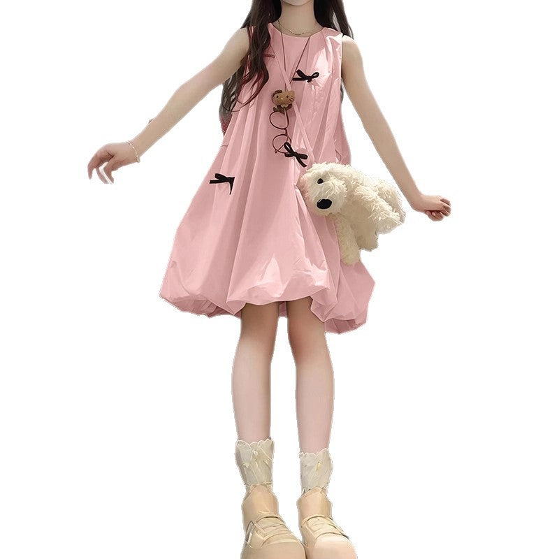 Children's Summer Western Style Sleeveless Vest Princess Children's Dress