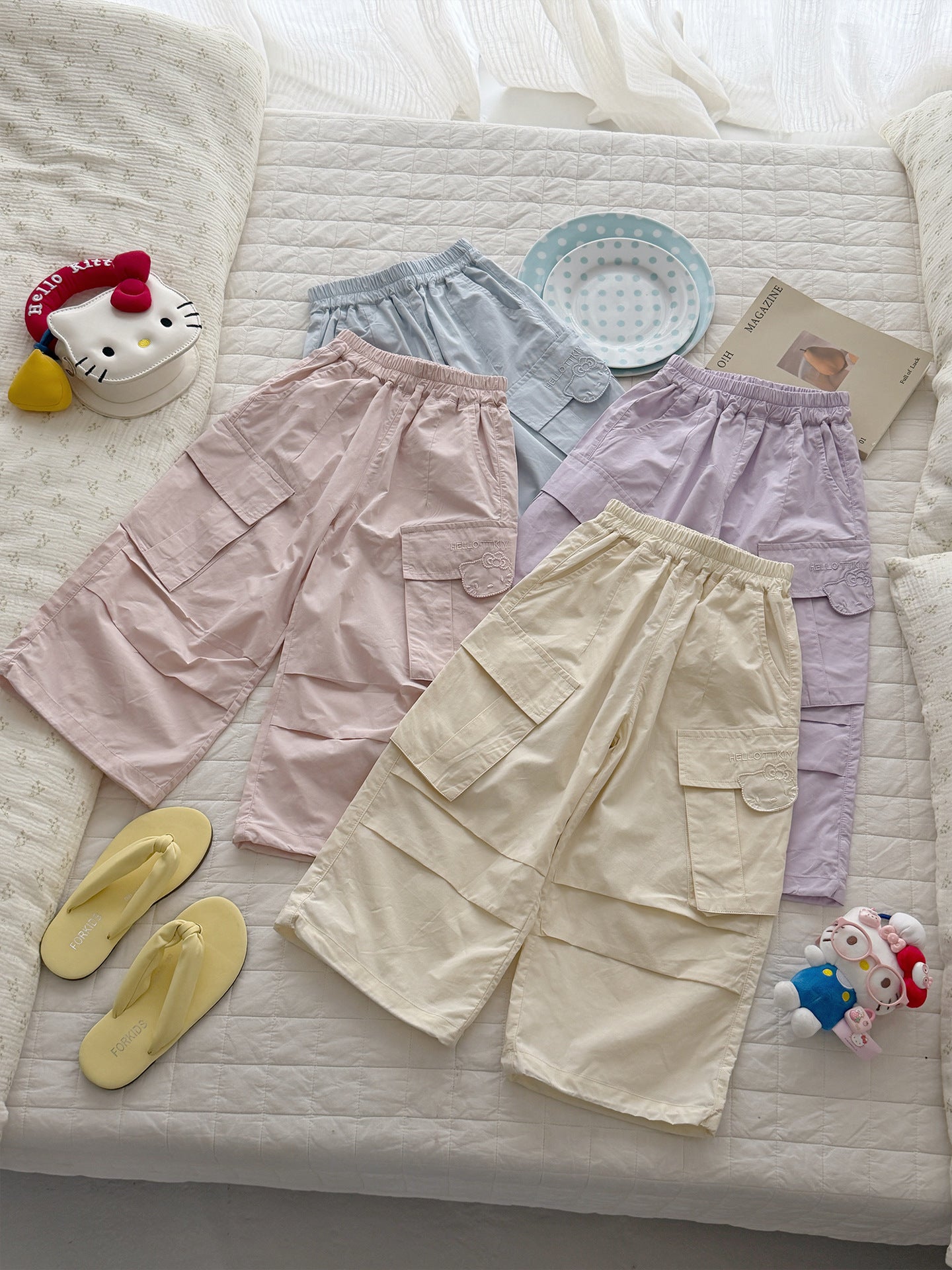 Children's Trousers Summer Korean Fashionable Overalls Children's Pants