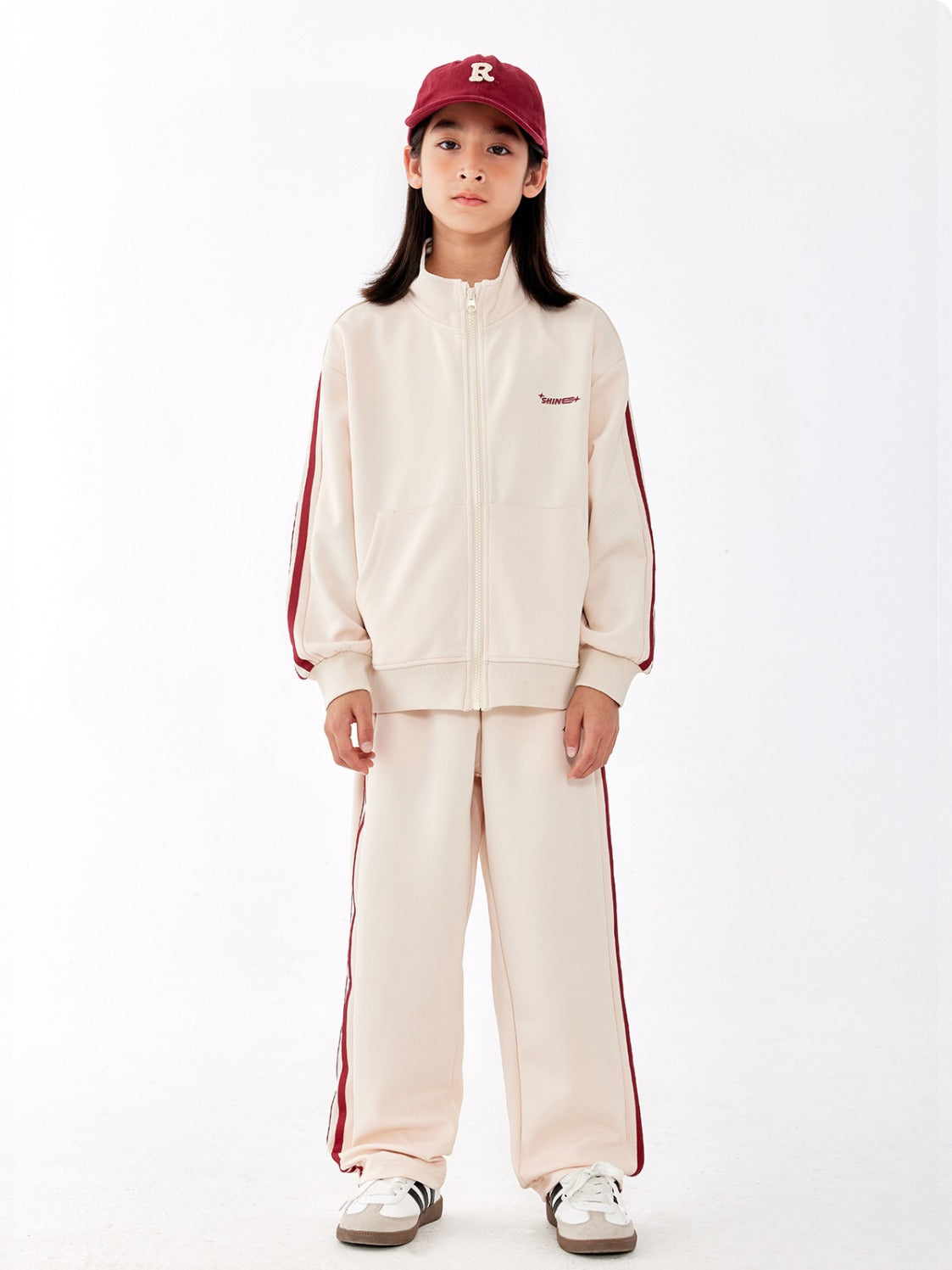 Children's Clothing Retro Boy's Sportswear Fashionable Jacket Sports Pants Children's Suit