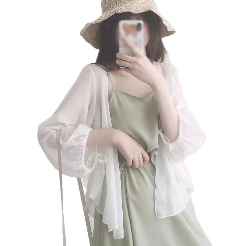 Women's Sun Protection Overall Shawl Summer Matching Coats