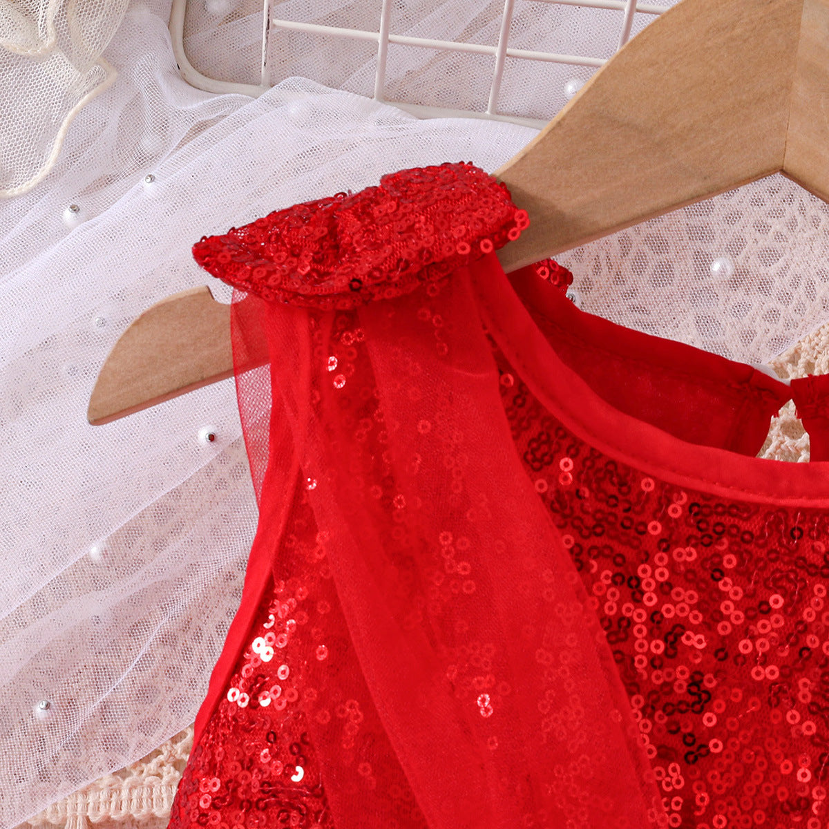 Comfortable Elegant Stylish Fashion Formal Christmas Children's Dress