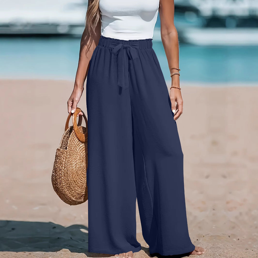 Stylish Women's Trousers Comfortable Wide Leg Pants