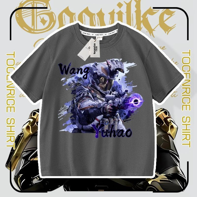 Women's & Men's Delta Action Game Grand Dragon Claw Shepherd Related Short Sleeve Children's T-shirt