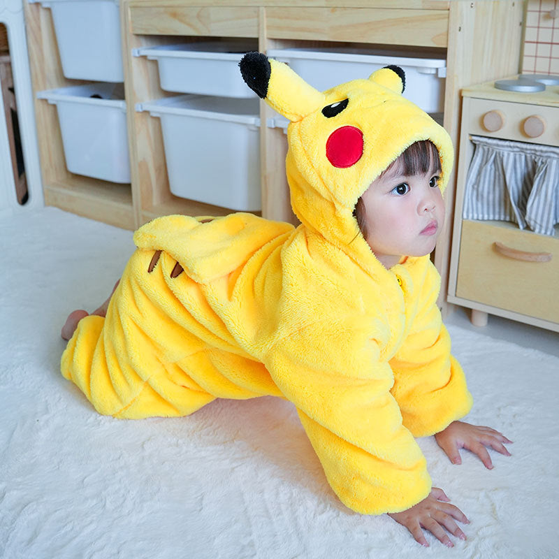Children's Clothes Jumpsuit Thickened Pajamas Outwear Anyang Clothing Class Long-sleeved Jumpsuit, Climbing Suit
