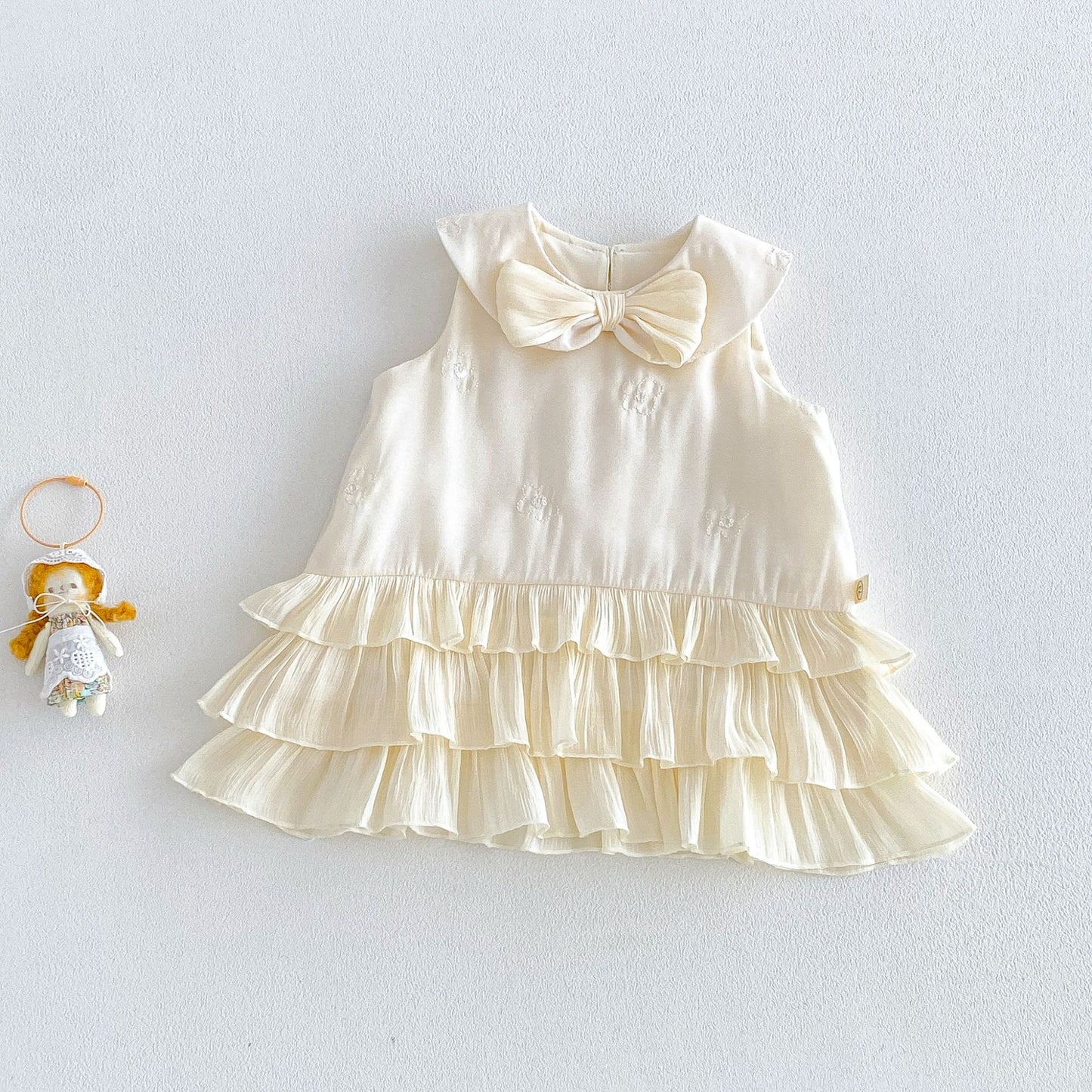 Children's Cake Summer Western Style Doll Collar Children's Dress