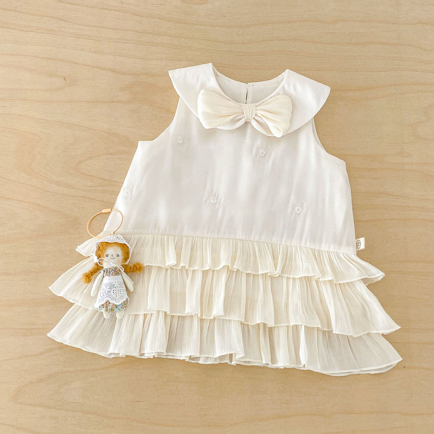 Children's Cake Summer Western Style Doll Collar Children's Dress