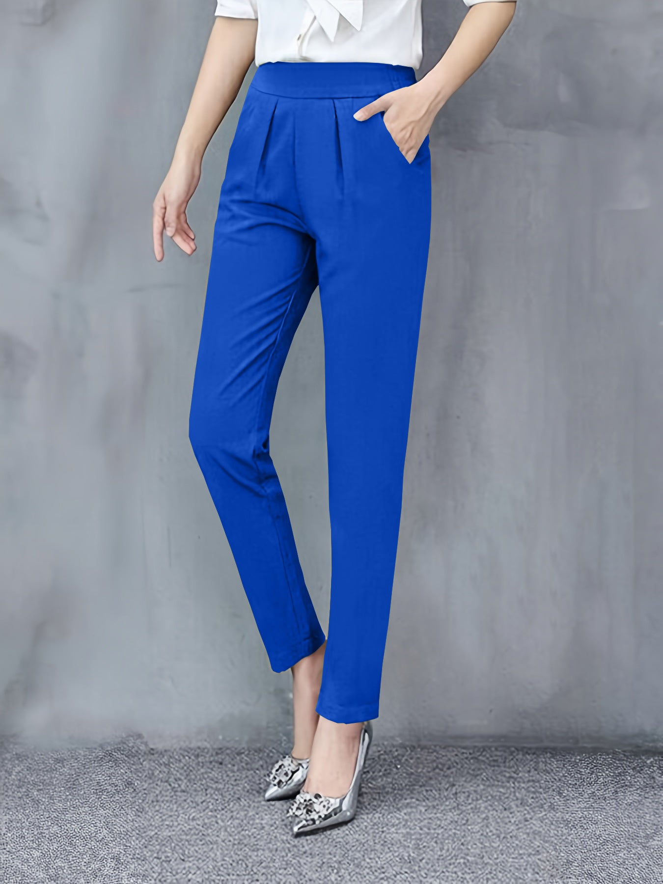 Women's Slim Fit Slimming Skinny Drape Versatile Outdoor Trendy Ankle Casual Pants