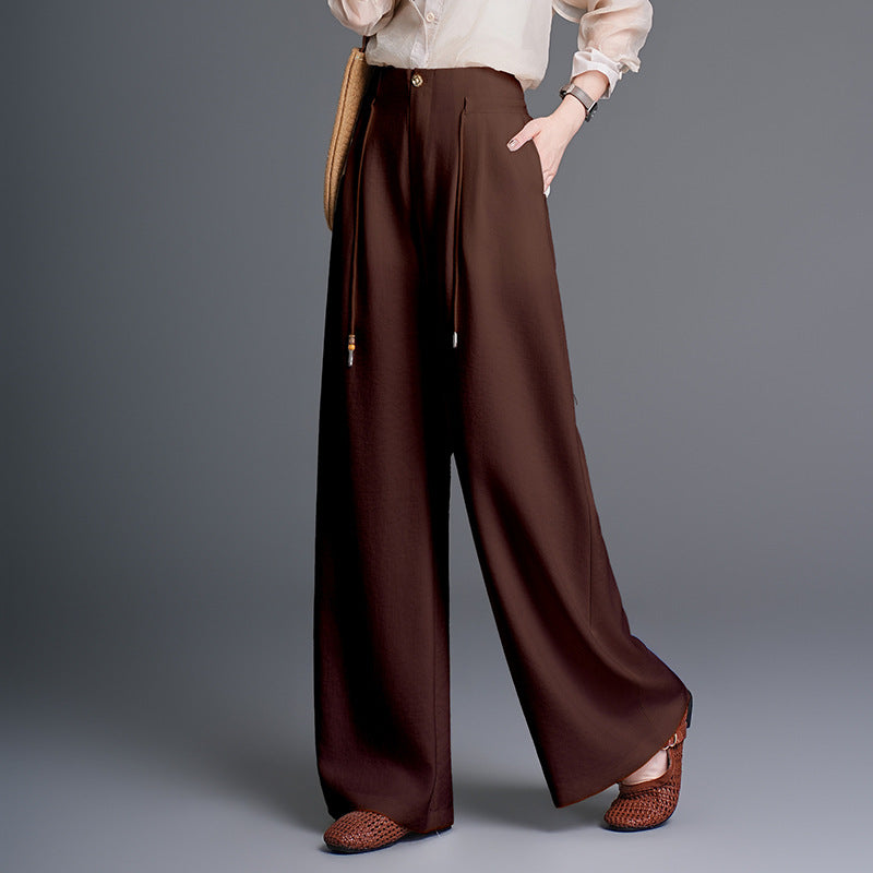 Women's Loose Fashion High Waist Slimming Narrow Pants