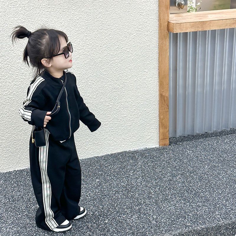 Children's Korean Style Western Autumn Clothing Sports Leisure Long Sleeve Children's Suit