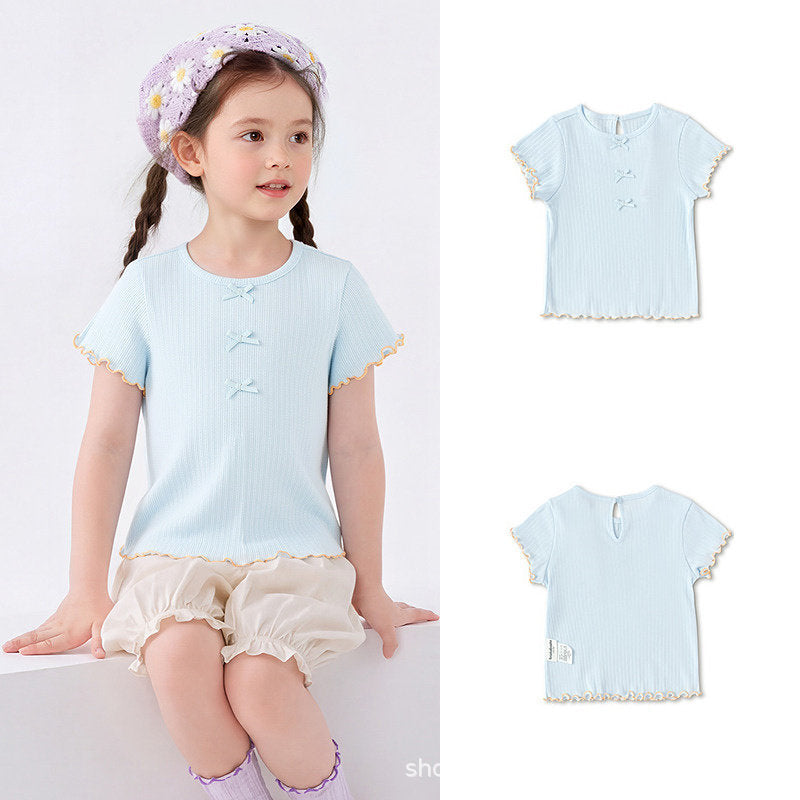 Children's Clothing Top Short-sleeved Summer Cute Children's T-shirt