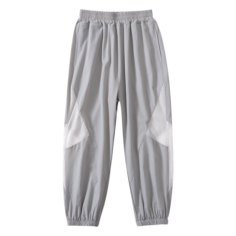 Children's Sports Summer Korean Style Mesh Breathable Children's Pants