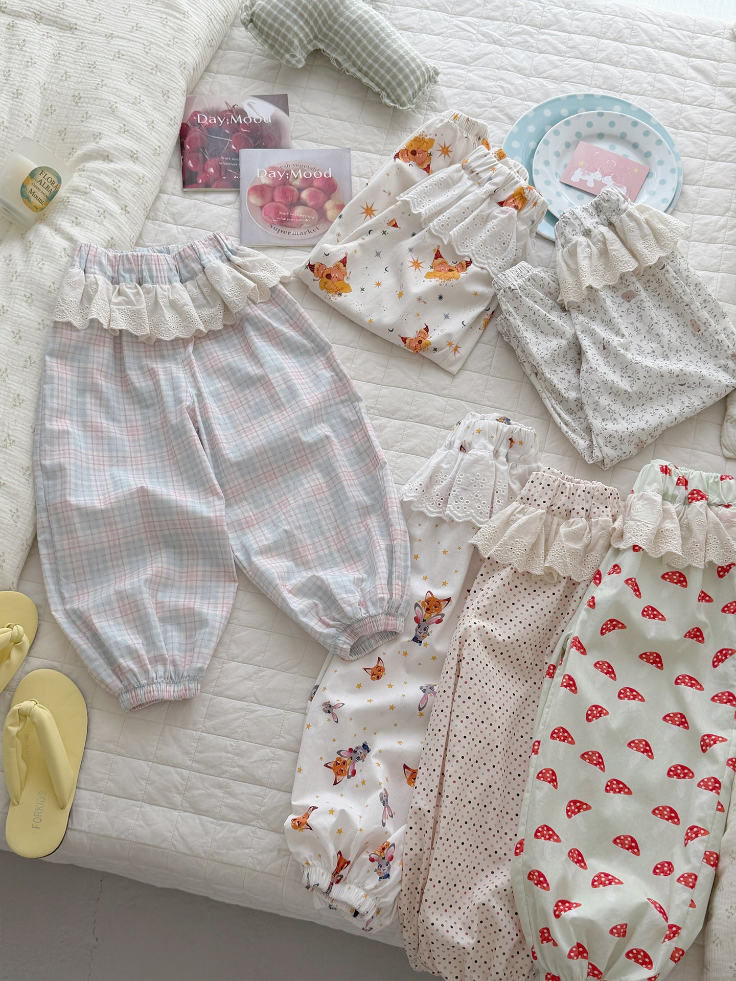 Children's Cotton Digital Printing Waist Plus Super Children's Pants