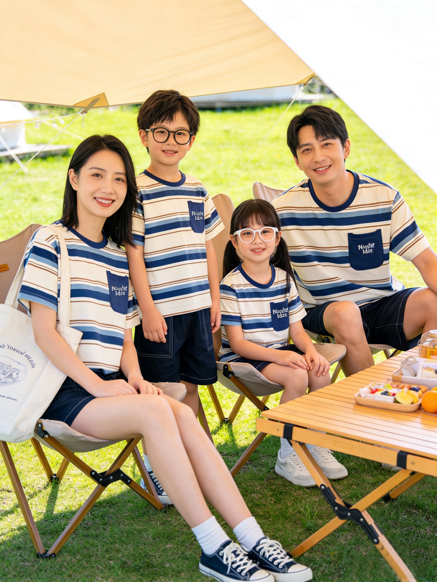 For Family Of Clothes The Whole Parent-child Outfit