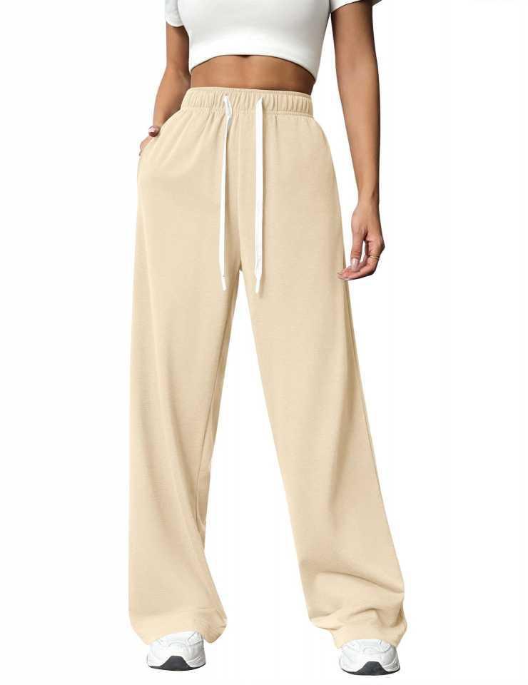 Women's Loose Straight Wide Leg Exercise Casual Pants