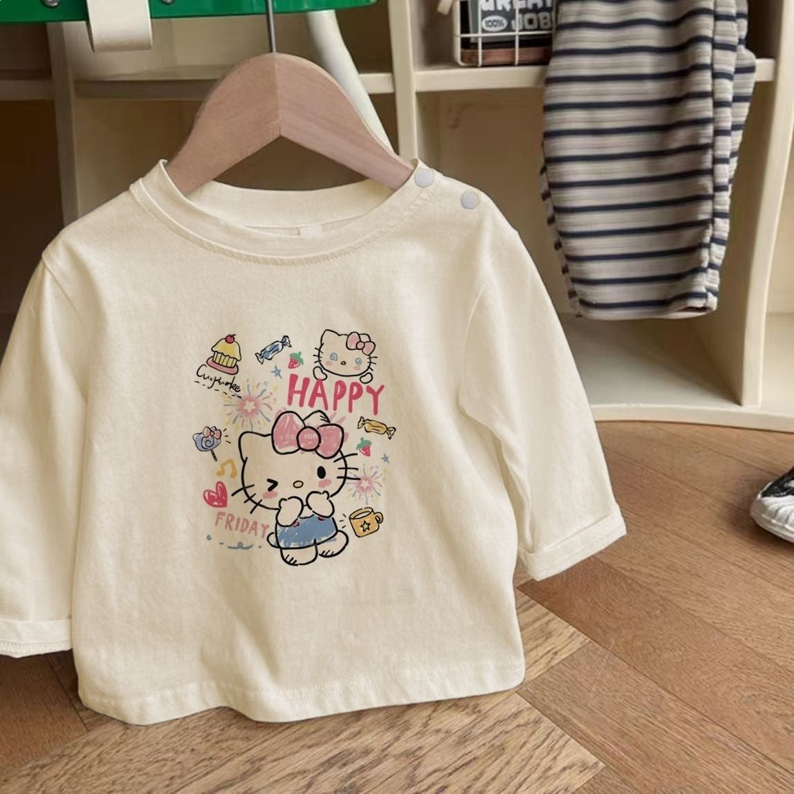 Children's Long-sleeved Clothing Autumn Toddler Top Tide Children's T-shirt