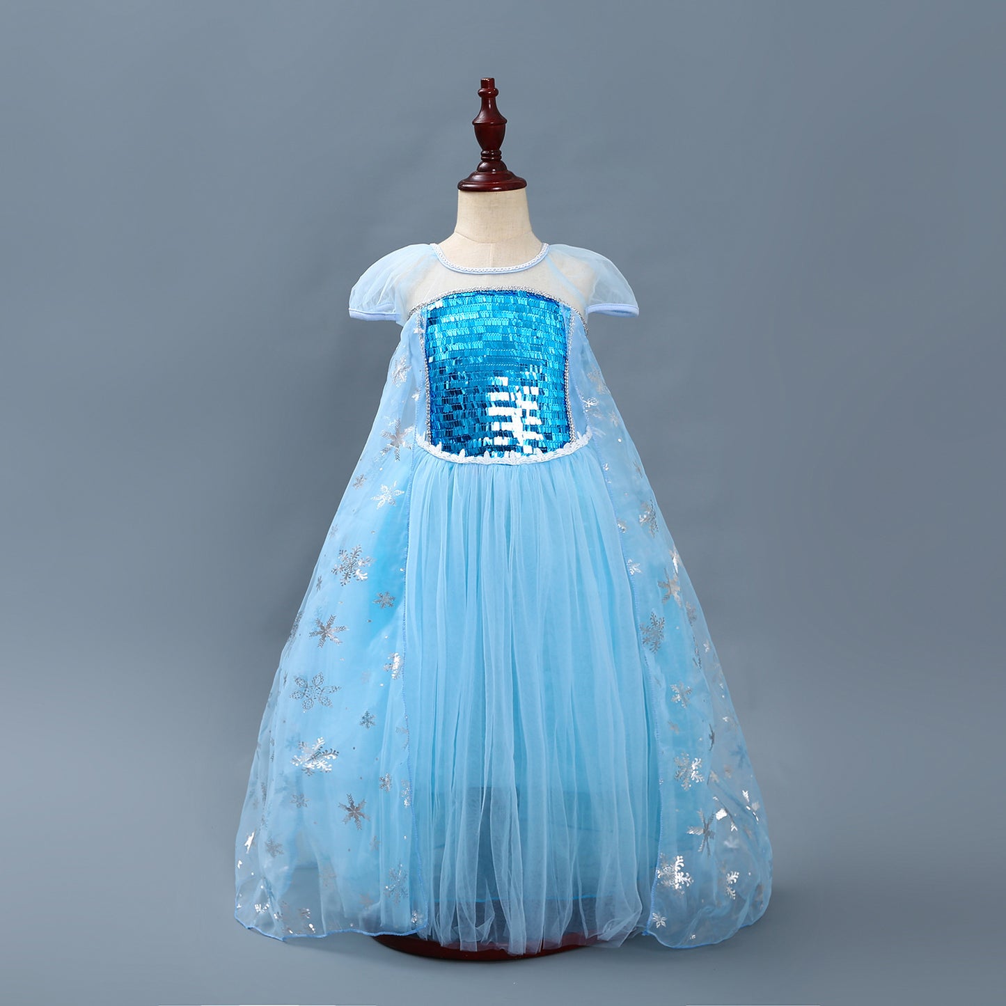 Frozen Ice Queen Princess Elsa Tulle Tutu Children's Dress
