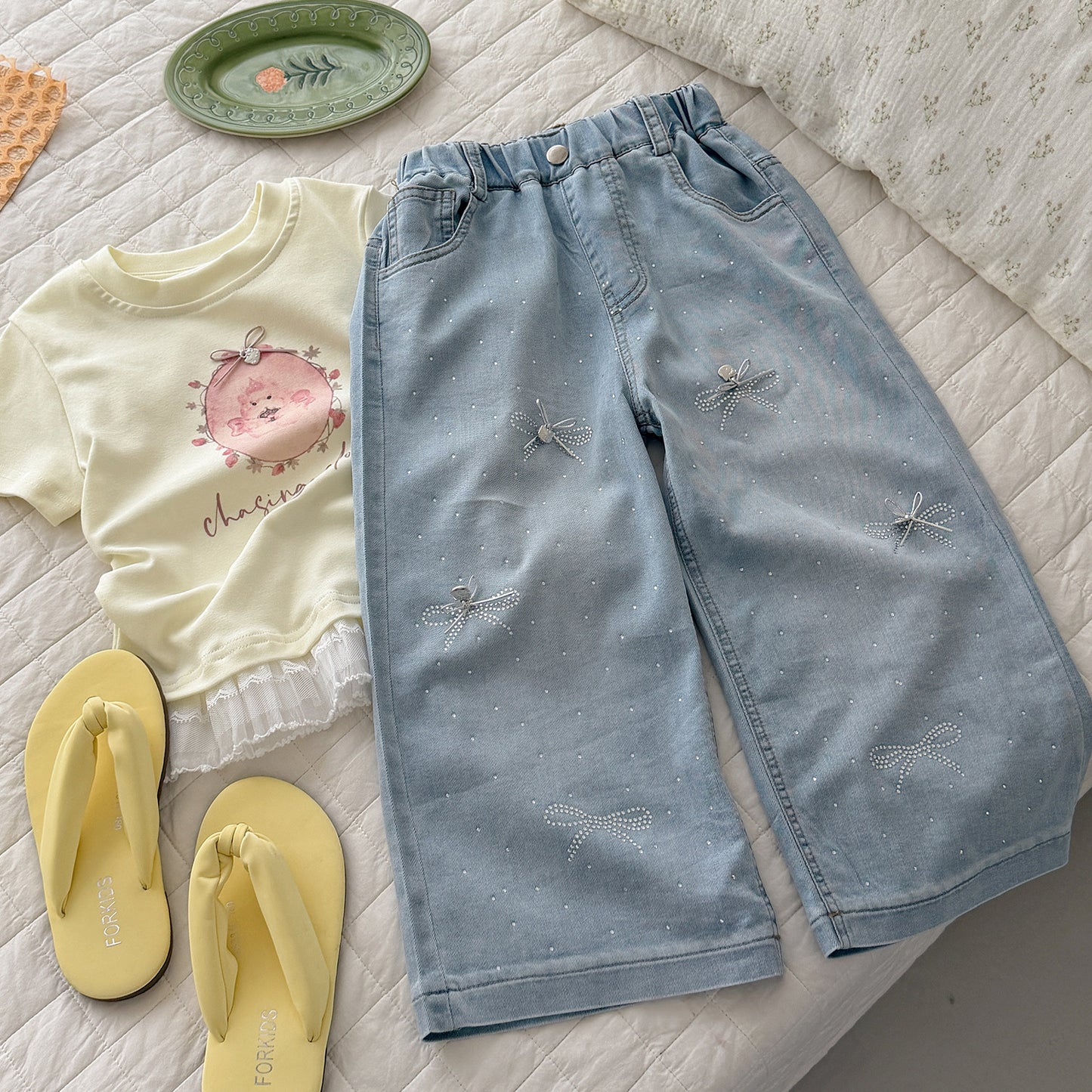 Children's Summer Thin Trousers Clothing Korean Fashion Children's Pants