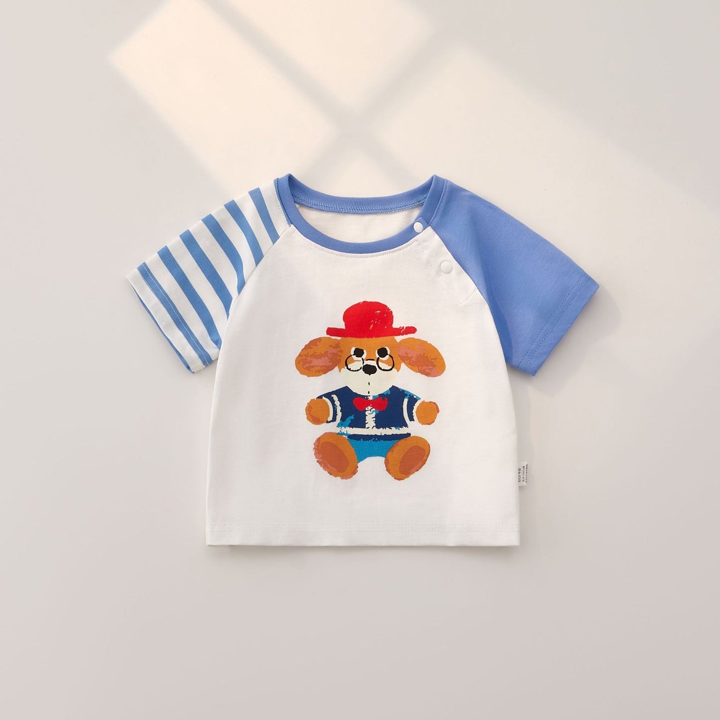 Children's Short-sleeved Summer Casual Bottoming Shirt Pure Cotton Clothes Cute Children's T-shirt