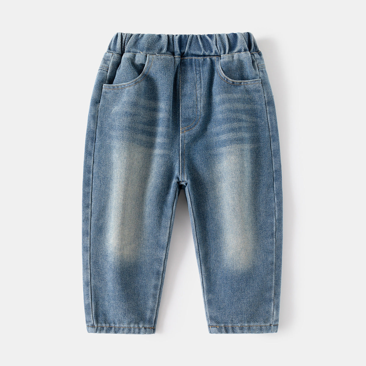 Children's Clothing Denim Trousers Fashionable Stylish Baggy Children's Pants