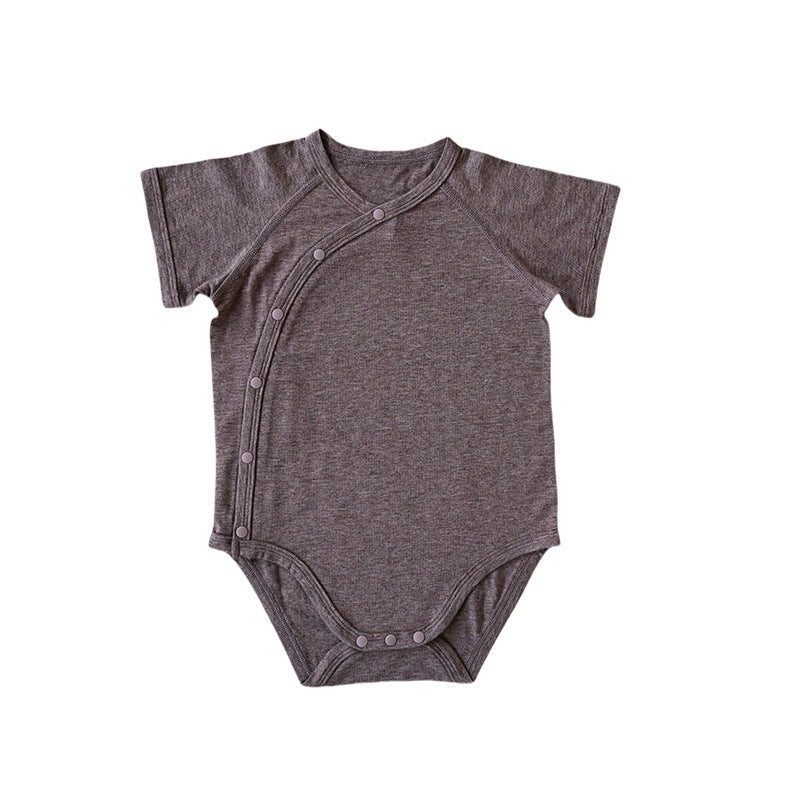 Belly Protection Clothes Unisex Short Sleeve Triangle Jumpsuit, Climbing Suit