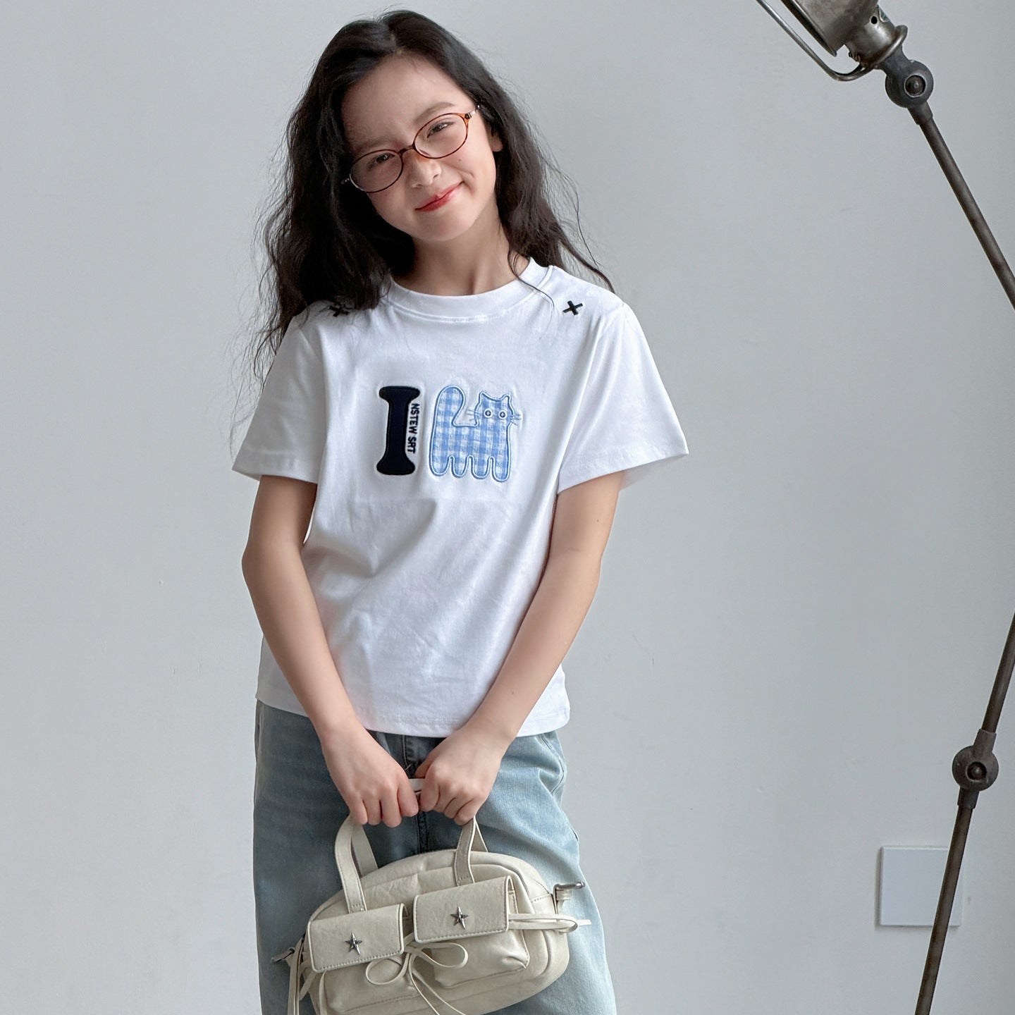 Children's Summer Clothing Older Korean Style Fashionable Top Children's T-shirt