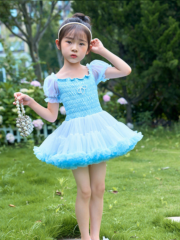 Leaf Summer Pettiskirt Skirt Halloween Princess Children's Dress