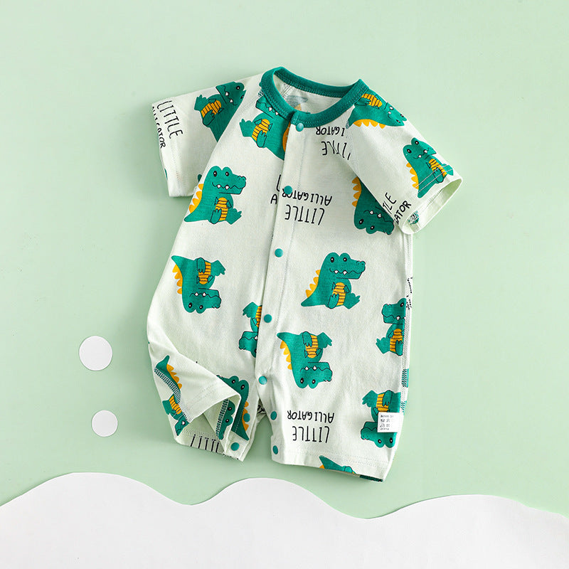Jumpsuit Summer Boneless Rompers Split Breathable Air Conditioning Clothes Born Jumpsuit, Climbing Suit