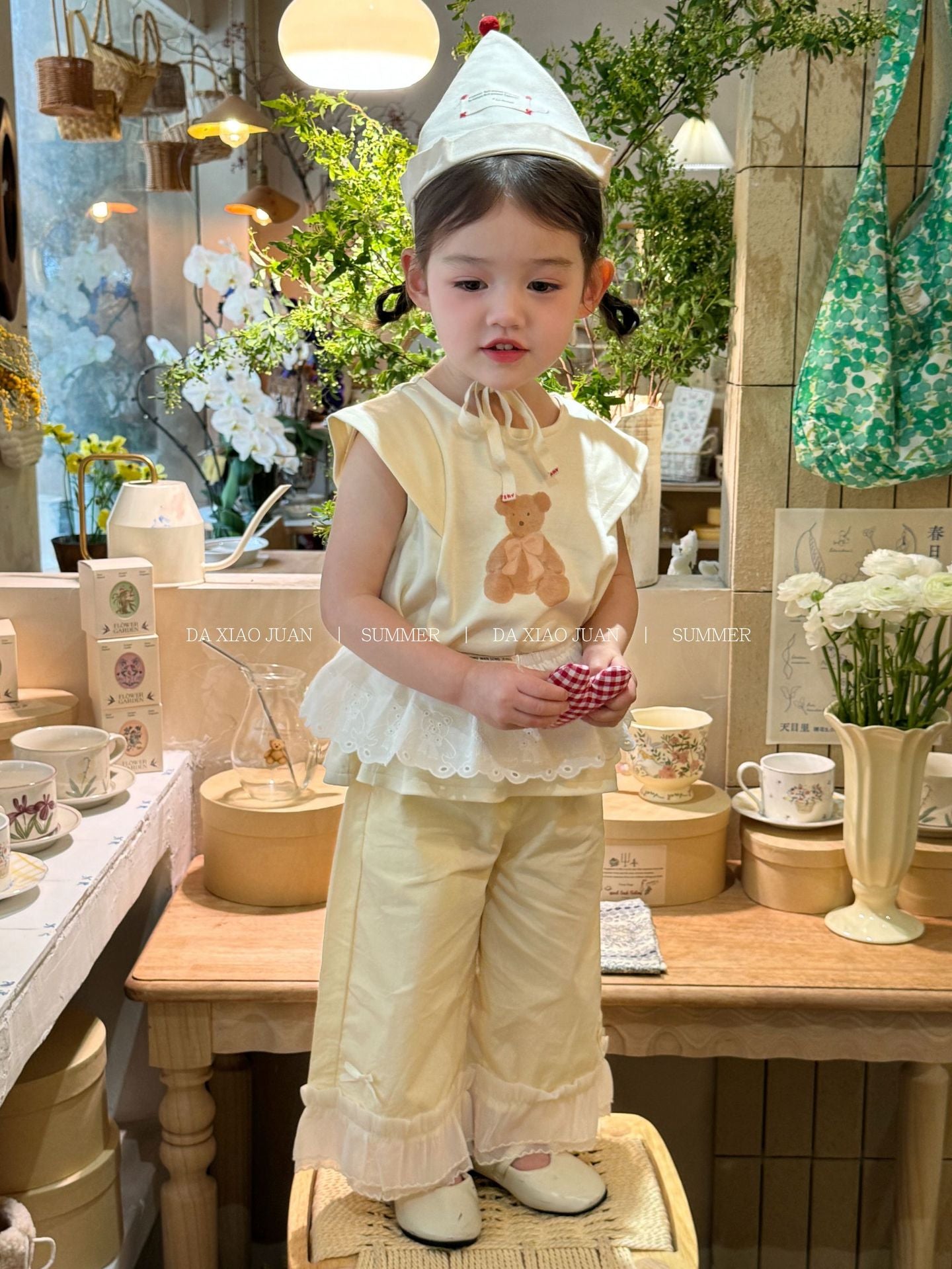 Children's Large Small Summer Lace Cute Children's Pants