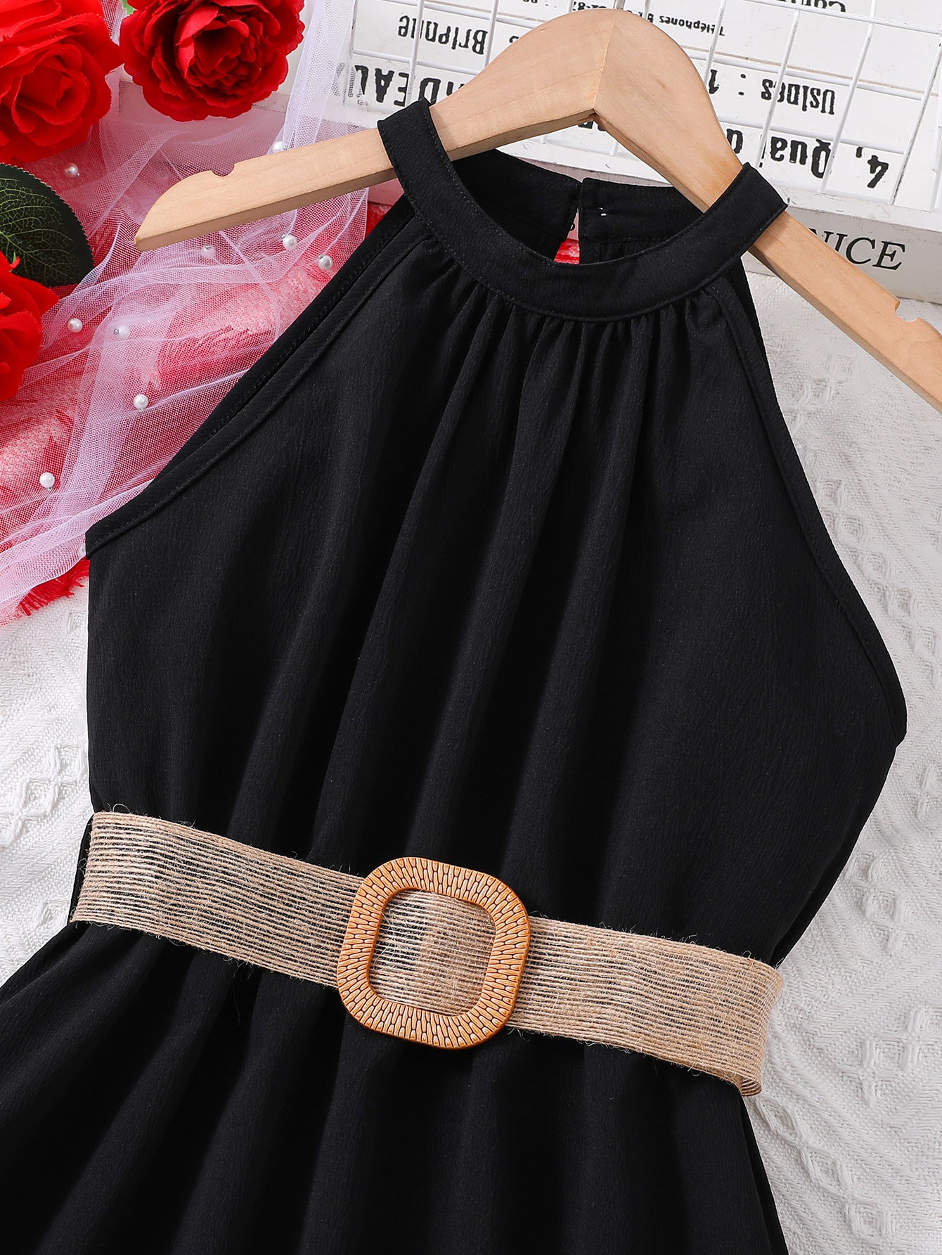 Children's Halter Sleeveless Princess Summer A- Line Children's Dress