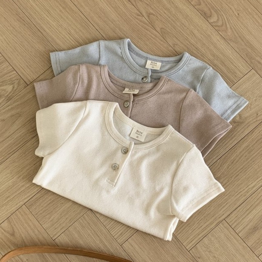Children's Thin Summer Korean Style Clothing Open Children's T-shirt