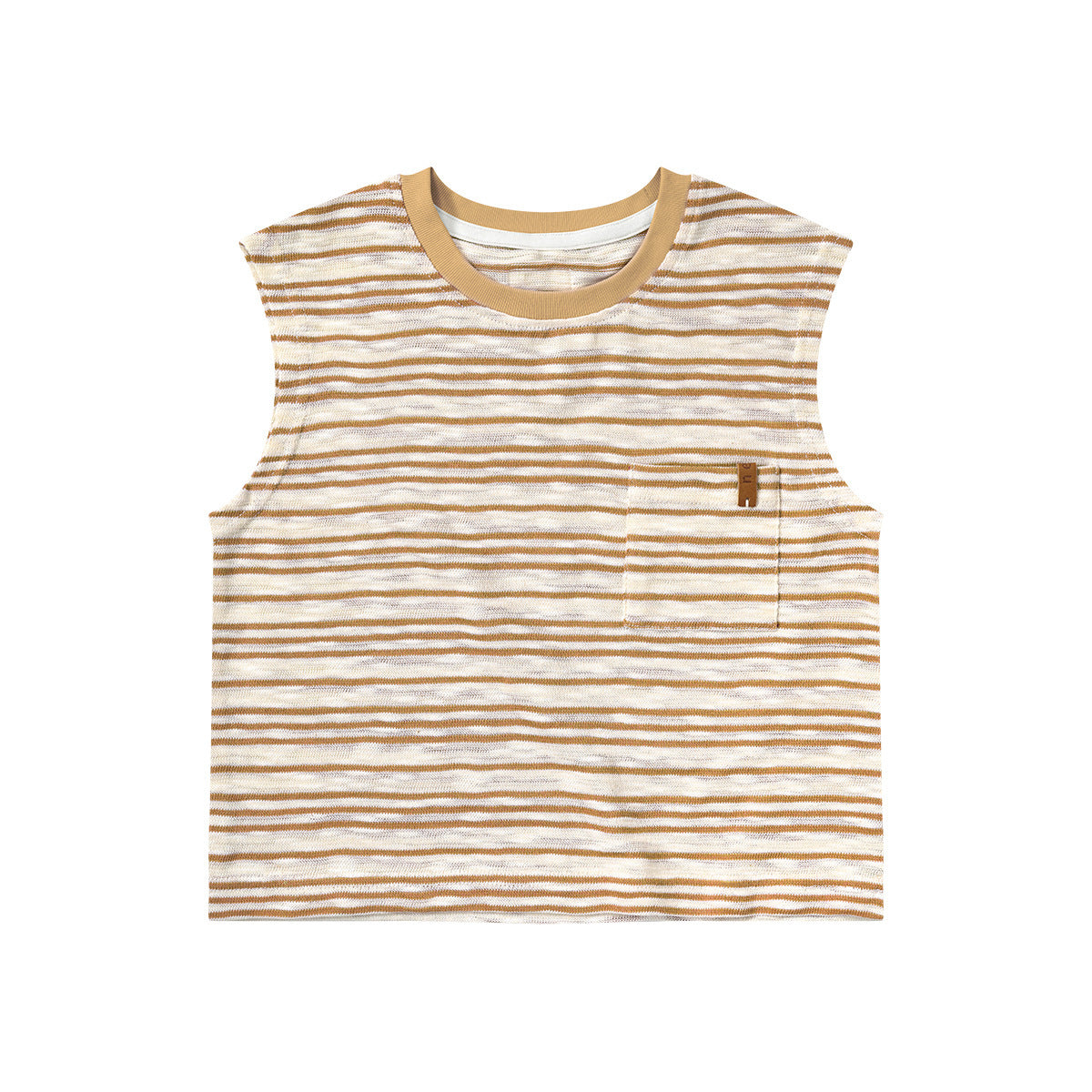Children's Sea Wind Cloud Summer Sleeveless Vest Striped Shirt Children's T-shirt