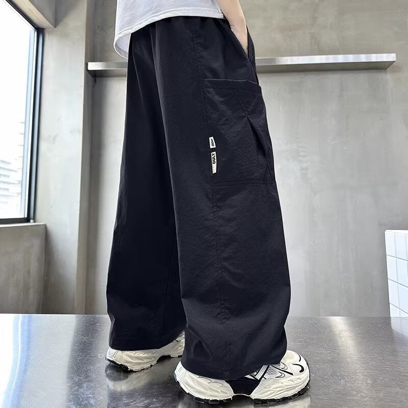 Children's Clothing Boy Summer Anti Mosquito Middle Big Boys Thin Children's Pants