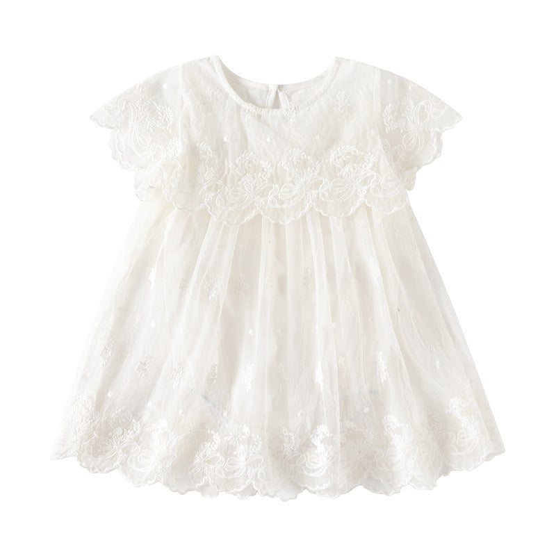 Summer Western Style Thin Tulle Skirt Sweet Jumpsuit, Climbing Suit