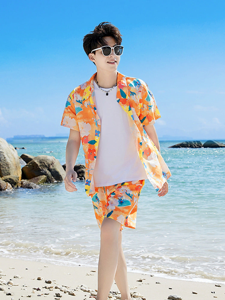 Wear Summer Bohemian Dress Travel Vacation Beach Parent-child Outfit