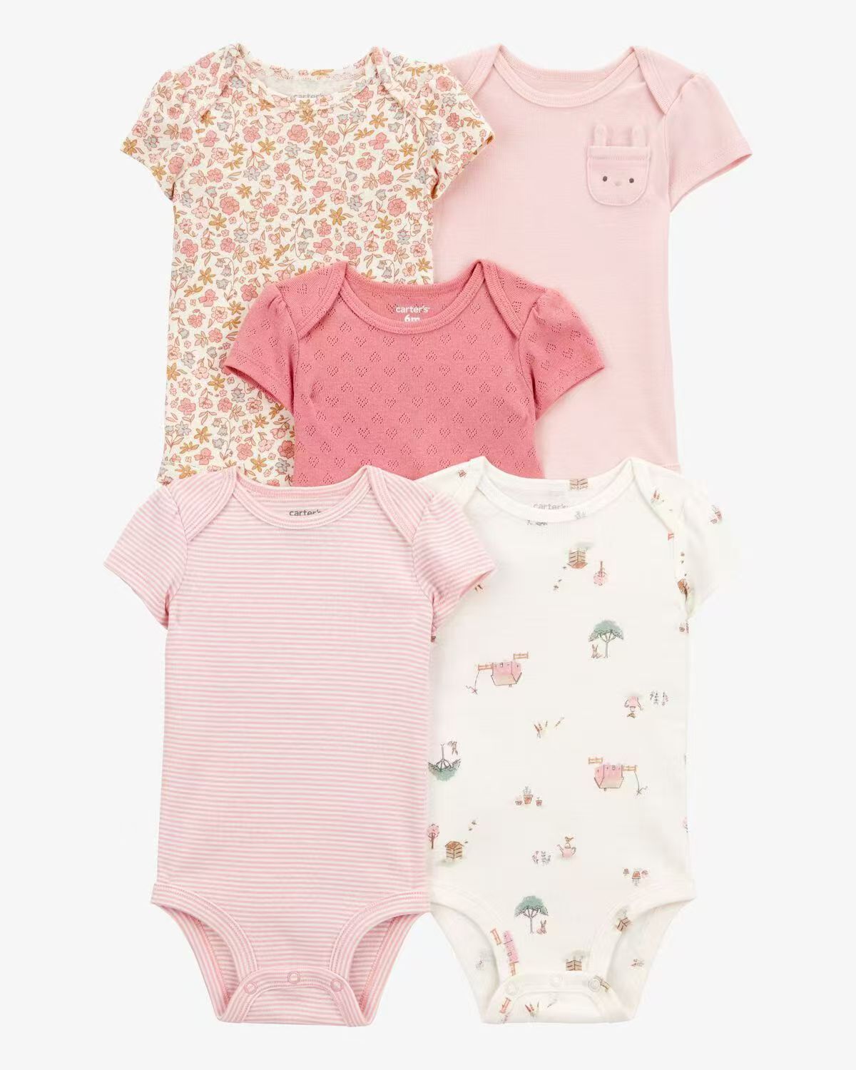 Children's Sleeves For Infants Triangle Rompers Romper Five Pieces Jumpsuit, Climbing Suit