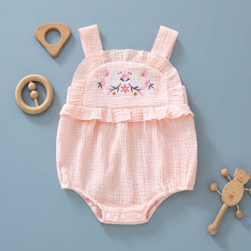 Jumpsuit Western Style National Gauze Princess Triangle Jumpsuit, Climbing Suit
