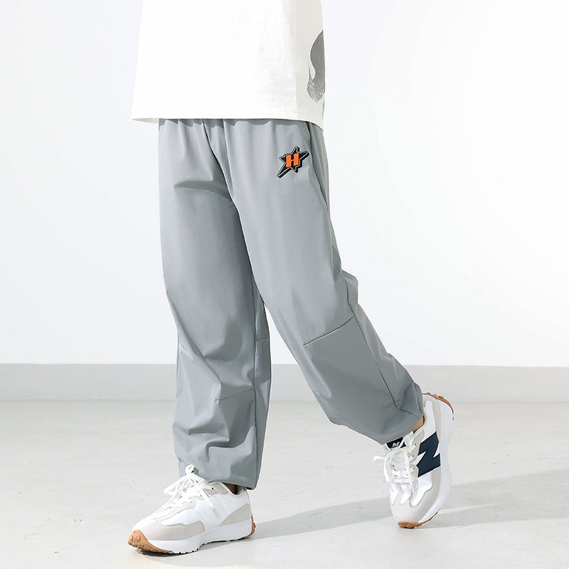Children's Korean Style Outdoor Trousers Big Breathable Children's Pants